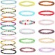 24 Pcs Handmade Beaded Bracelets For Women Adjustable Crystals Stretch Bracelet Colorful Elastic Beaded Anklet Bracelets Set 24 Pcs Handmade Beaded Bracelets For Women Adjustable Crystals Stretch Bracelet Colorful Elastic Beaded Anklet Bracelets Set